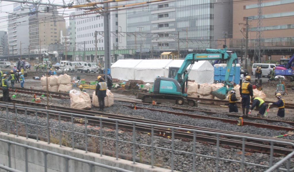 （交換済みの線路）