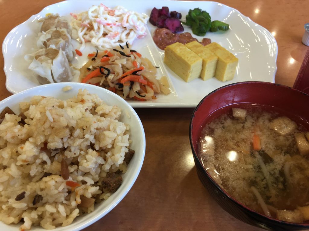 （東横インオホーツクの朝食）