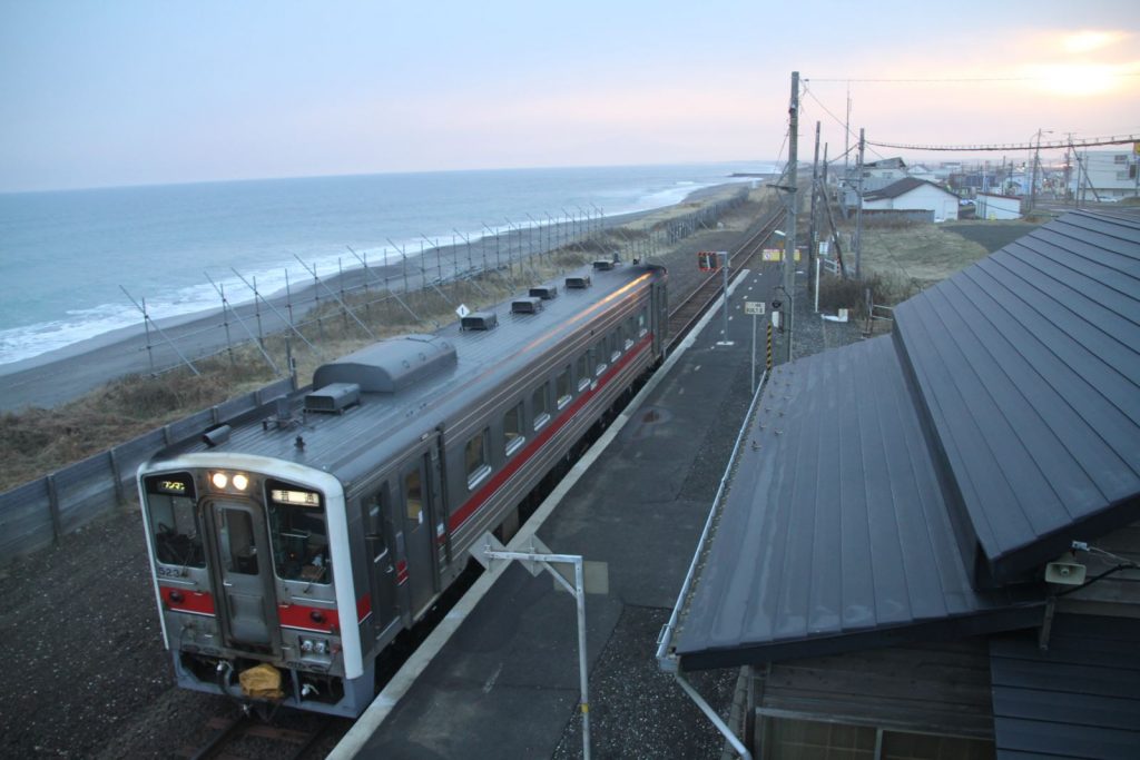 （釧網本線北浜駅）